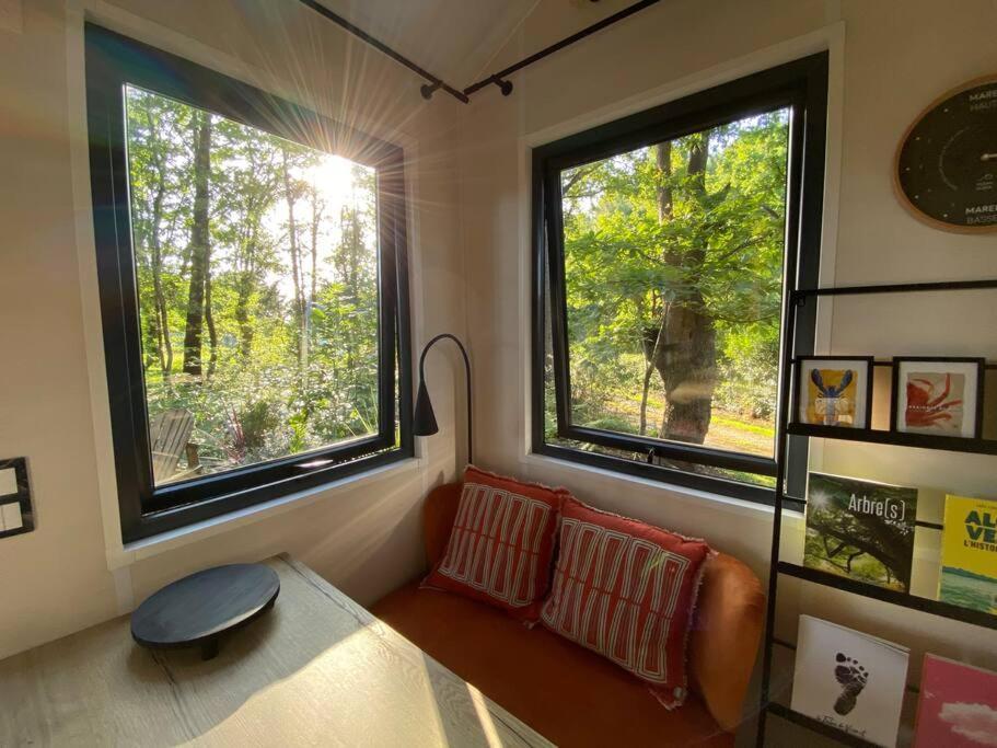 Tiny House Sur Terrain Boise A 10 Mn De La Mer Férel المظهر الخارجي الصورة